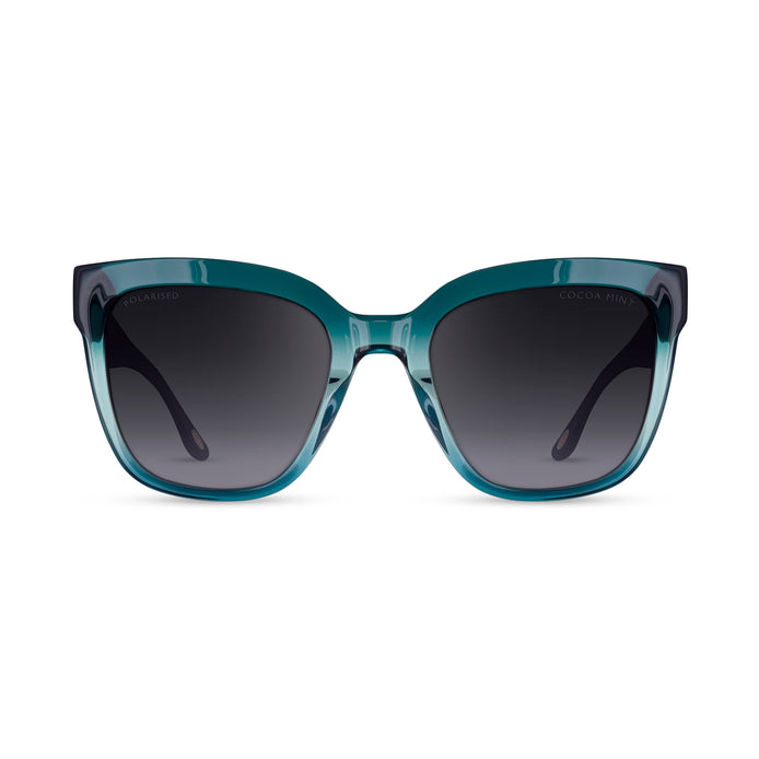 CMS2128 C1 - Cocoa Mint - Sunglasses - Turquoise- front