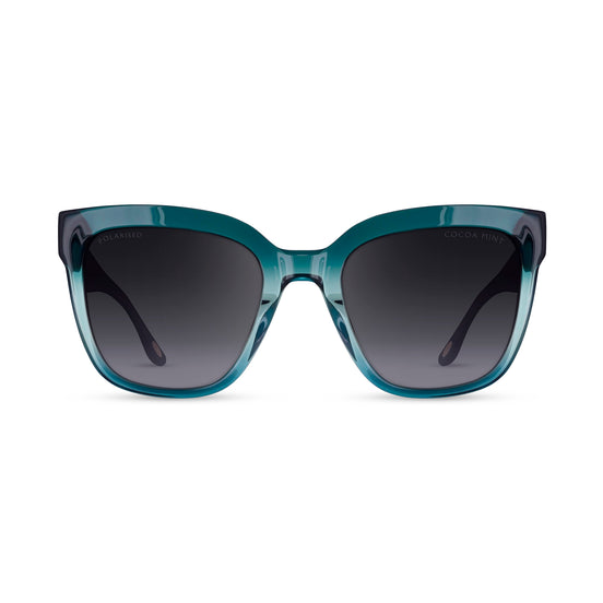 CMS2128 C1 - Cocoa Mint - Sunglasses - Turquoise- front