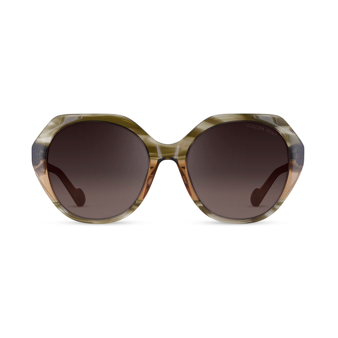 CMS2130 C1 - Cocoa Mint - Sunglasses - Green - front