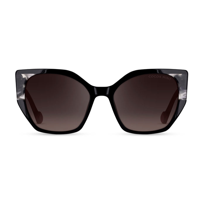 CMS2131 C1 - Cocoa Mint - Sunglasses - Black - front