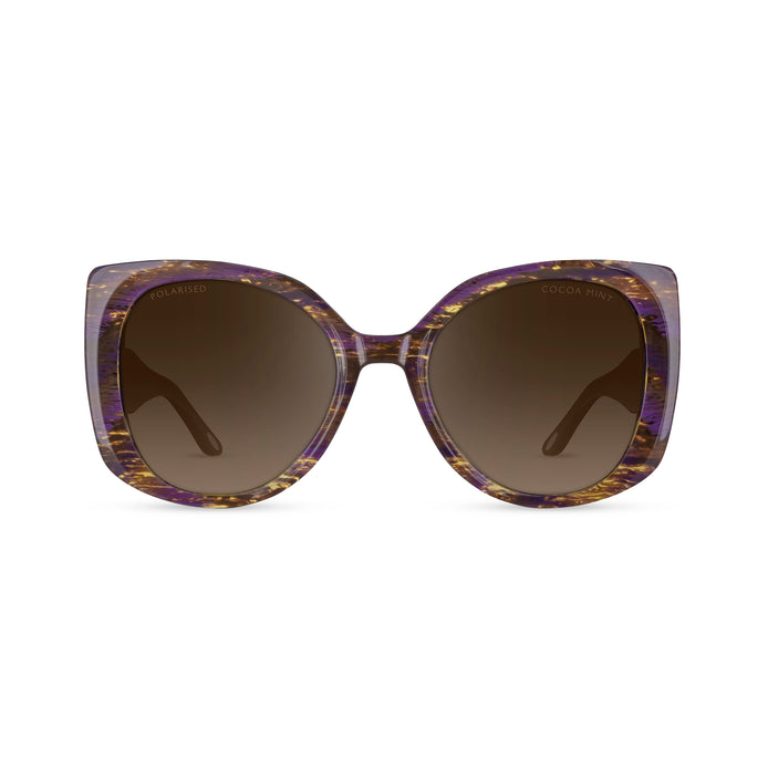 CMS2132 C1 - Cocoa Mint - Sunglasses - Purple - front