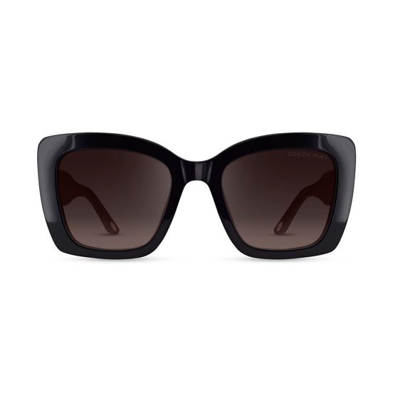 CMS2141 C1 - Cocoa Mint - Sunglasses - Black - front