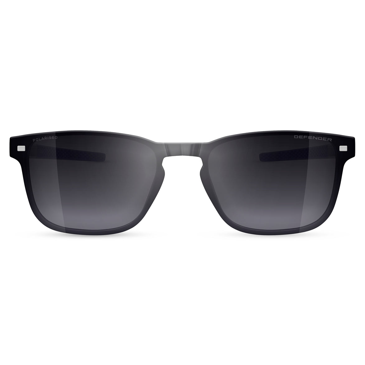CORMAC - Land Rover Defender - Sun Clip - Black/Grey - mirror shape 1