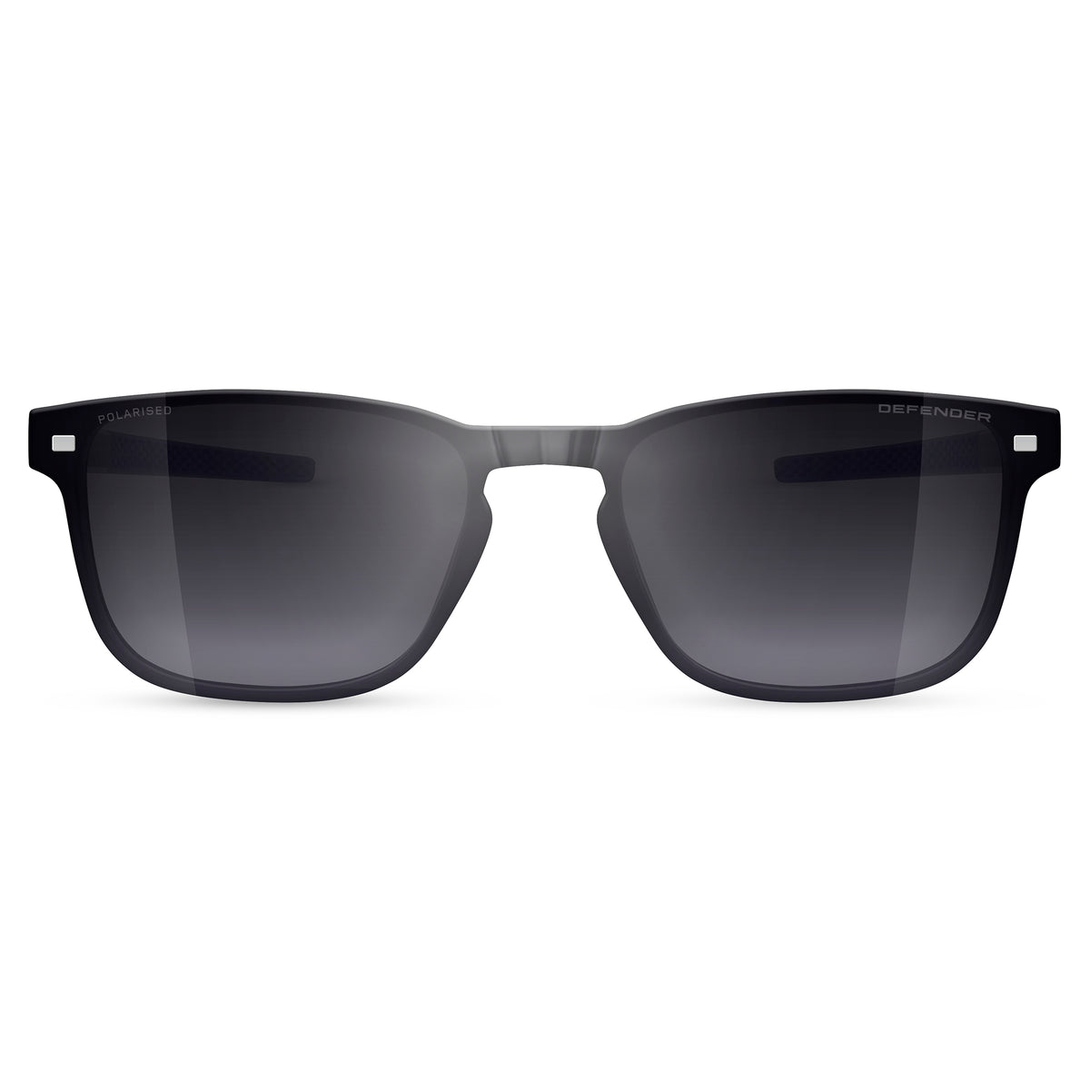 CORMAC - Land Rover Defender - Sun Clip - Black/Grey - mirror shape 1
