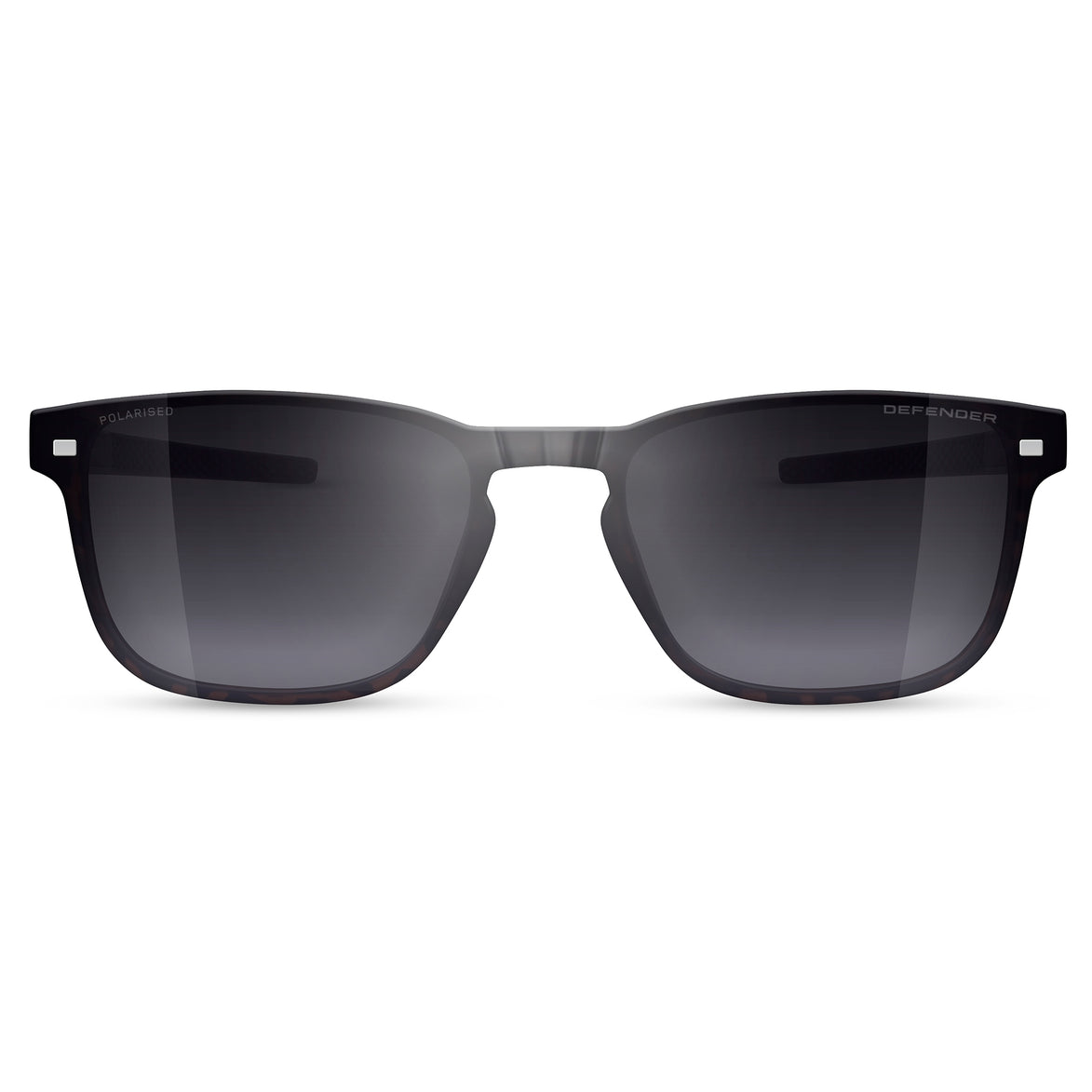 CORMAC - Land Rover Defender - Sun Clip - Black/Tortoise - mirror shape 1