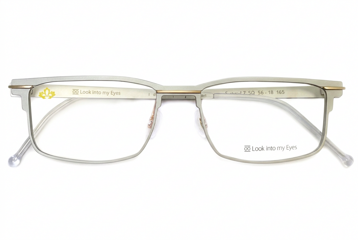 SARTORIAL 7 SQ - Look into my Eyes image 0 XL wide frame for men, silver, lightweight