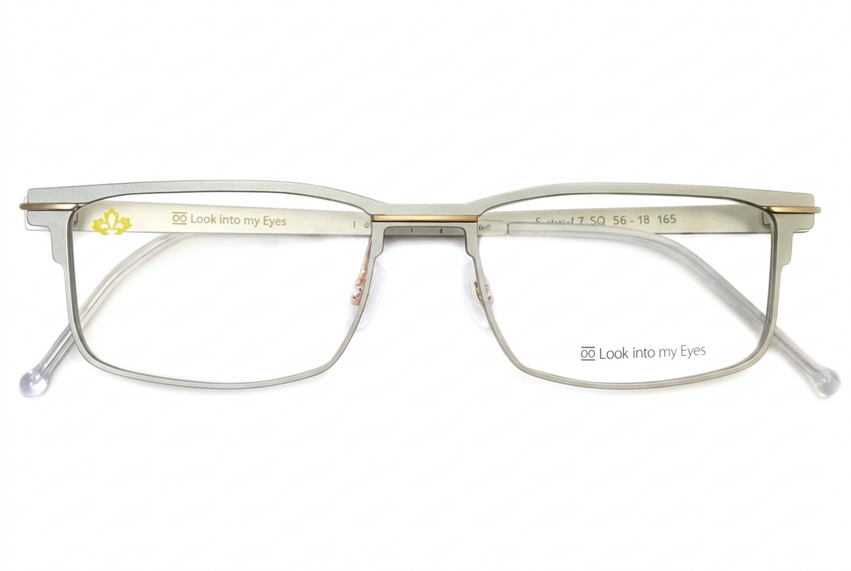 SARTORIAL 7 SQ - Look into my Eyes image 0 XL wide frame for men, silver, lightweight