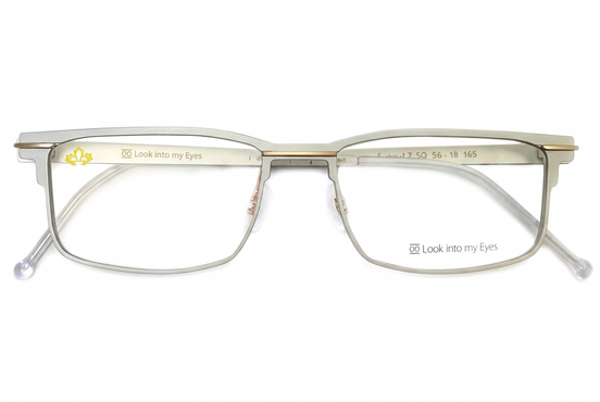 SARTORIAL 7 SQ - Look into my Eyes image 0 XL wide frame for men, silver, lightweight